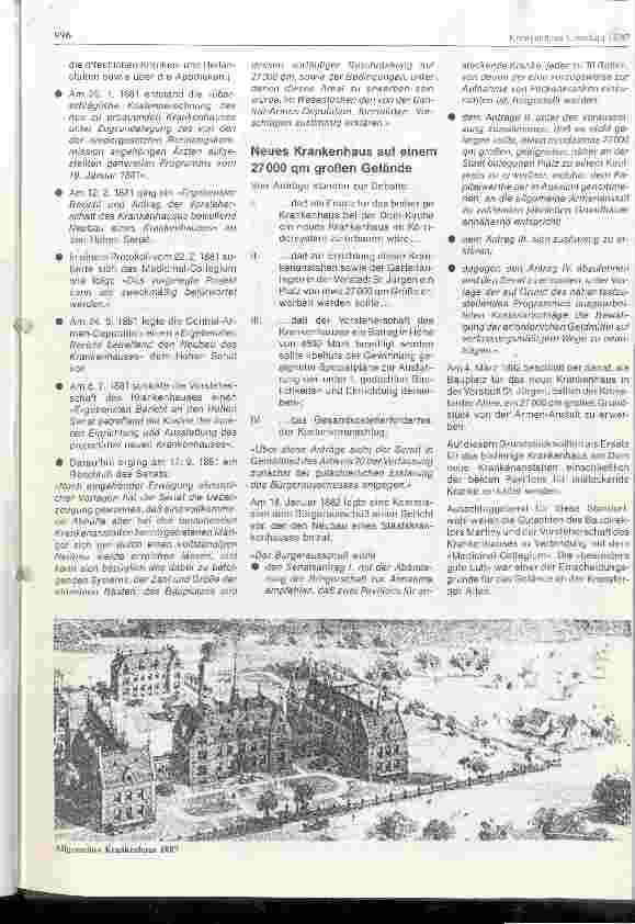 Vorschauseite 2: 100 Jahre Städtisches Krankenhaus Süd in Lübeck