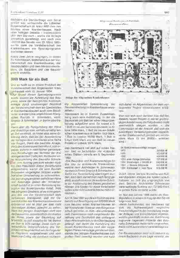 Vorschauseite 3: 100 Jahre Städtisches Krankenhaus Süd in Lübeck