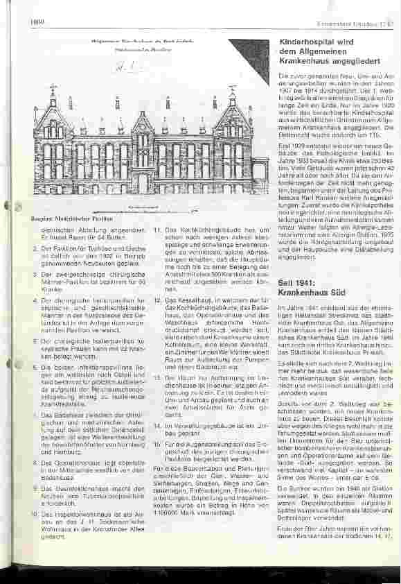 Vorschauseite 6: 100 Jahre Städtisches Krankenhaus Süd in Lübeck