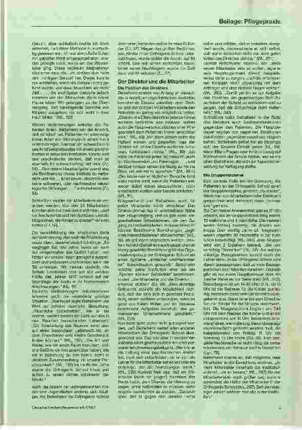 Vorschauseite 2: Die Orthogenic School
