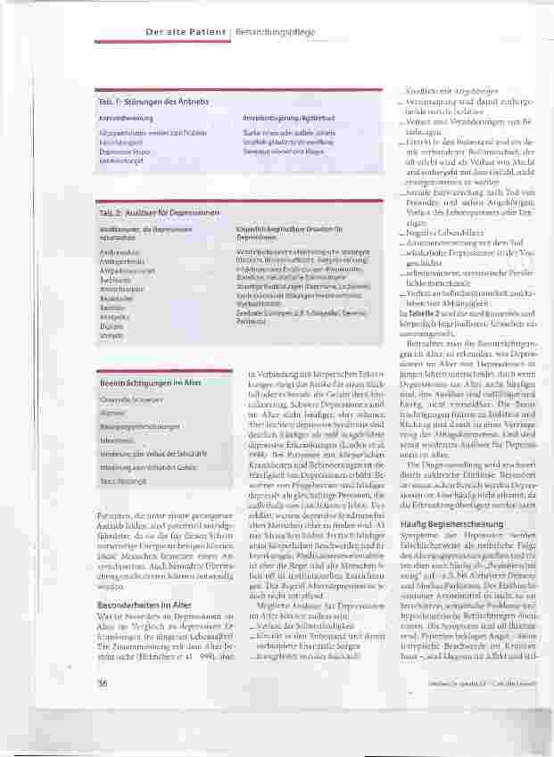 Vorschauseite 2: Oft übersehen: Depression im Alter