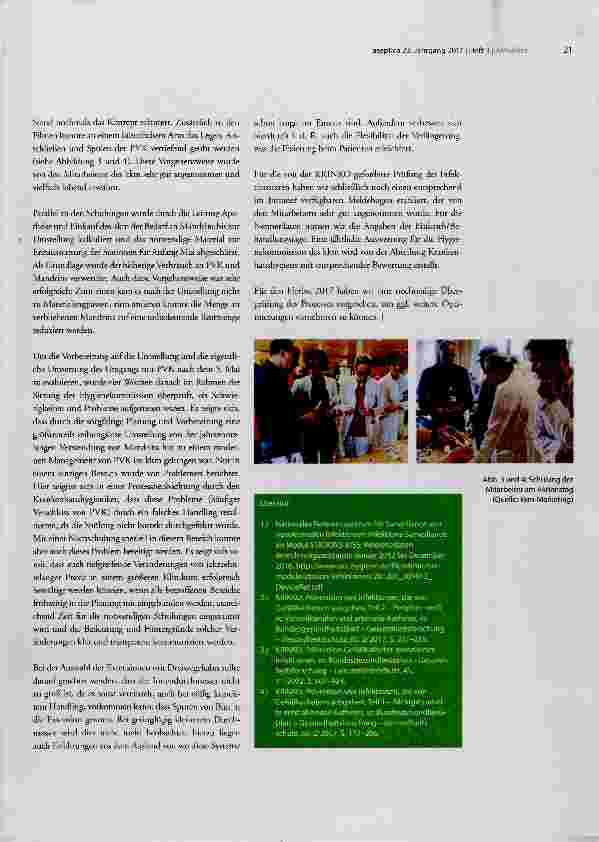 Vorschauseite 3: Prävention von peripher-venösen Gefäßkatheter-Infektionen