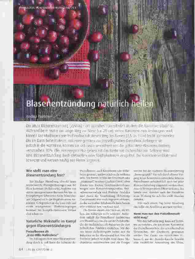 Vorschauseite 1: Blasenentzündung natürlich heilen