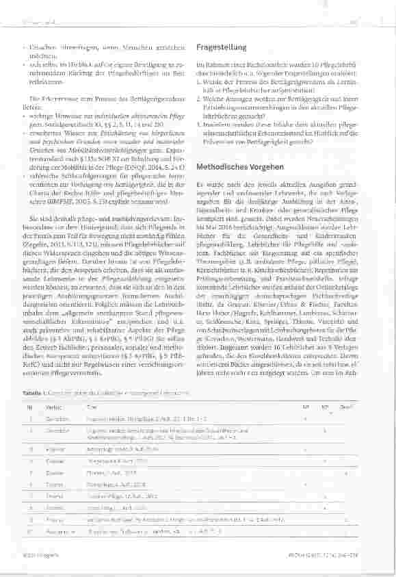 Vorschauseite 3: Pflegeausbildungsliteratur zwischen pflegewissenschaftlichem Anspruch und traditionellen medizinorientierten Wissensbeständen