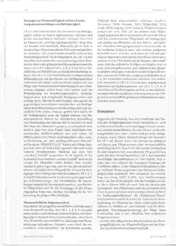 Vorschauseite 6: Pflegeausbildungsliteratur zwischen pflegewissenschaftlichem Anspruch und traditionellen medizinorientierten Wissensbeständen