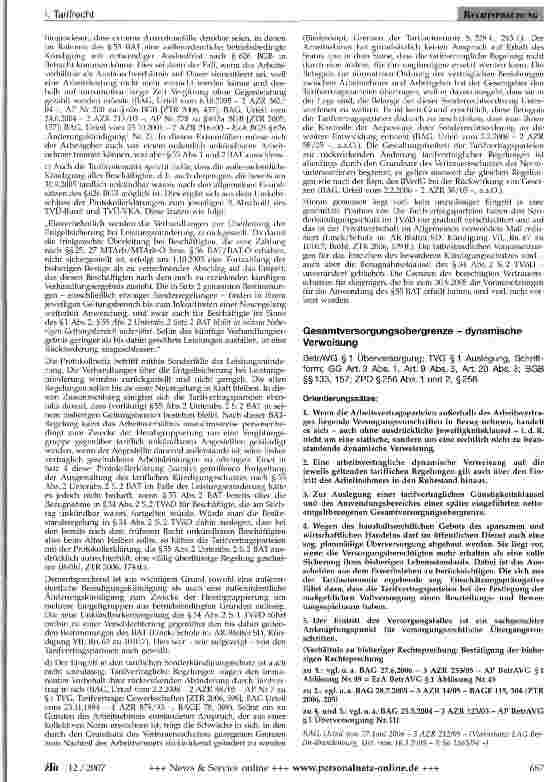 Vorschauseite 4: Außerordentliche betriebsbedingte Änderungskündigung bei ordentlicher Unkündbarkeit