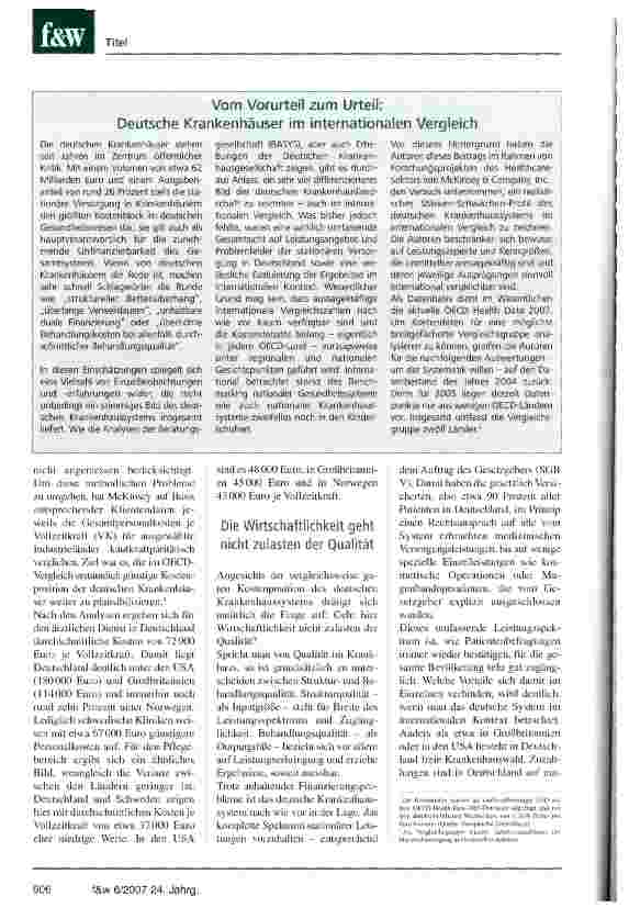 Vorschauseite 3: Hohe Produktivität und zufriedene Patienten