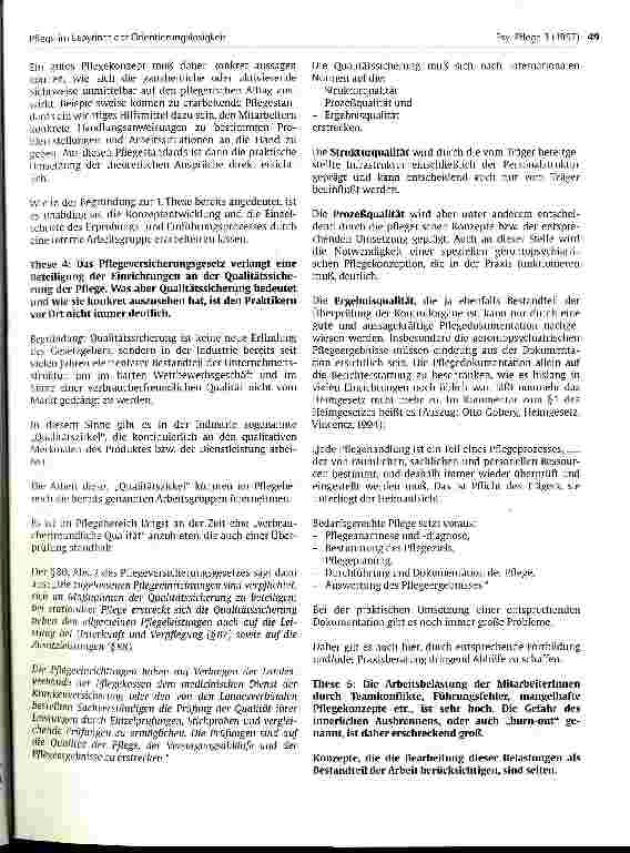 Vorschauseite 3: Pflege im Labyrinth der Orientierungslosigkeit Gerontopsychiatrie - eine Herausforderung an die Konzeptentwicklung der Altenpflege