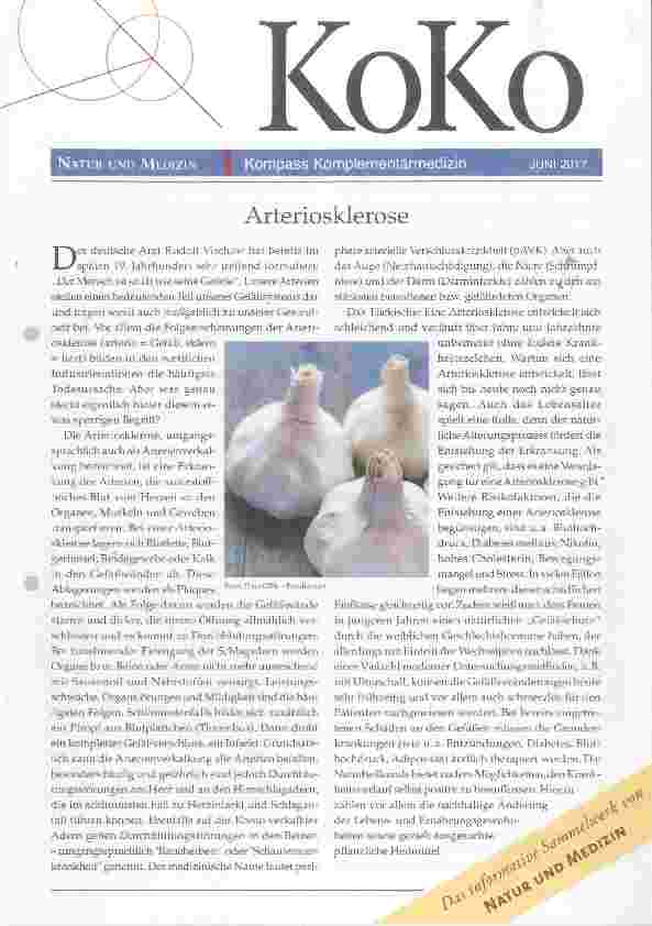 Vorschauseite 1: Arteriosklerose