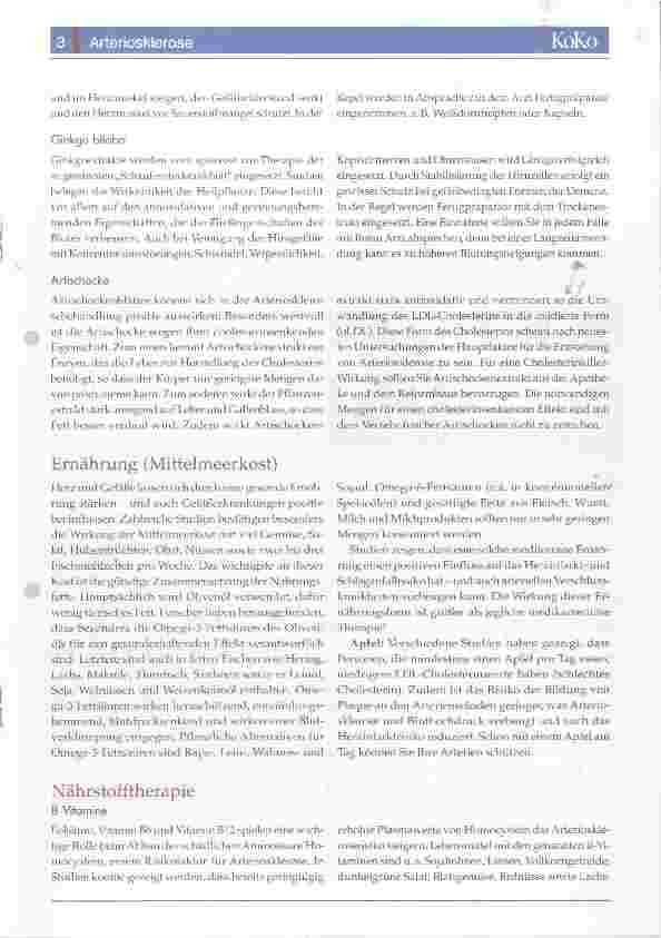 Vorschauseite 3: Arteriosklerose
