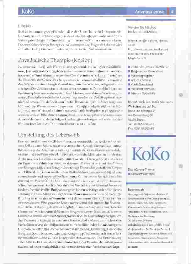 Vorschauseite 4: Arteriosklerose