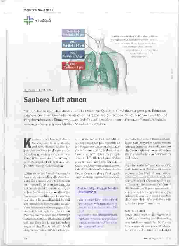 Vorschauseite 1: Saubere Luft atmen