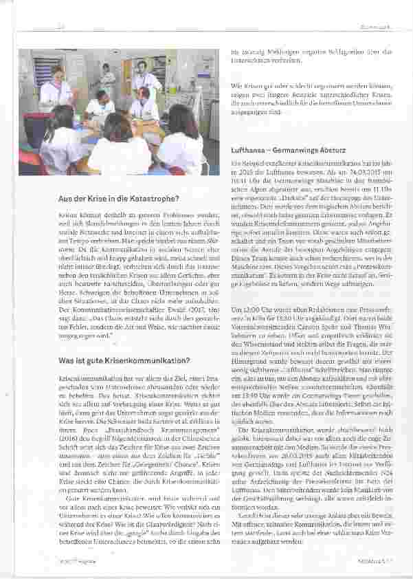 Vorschauseite 2: Krisenkommunikation