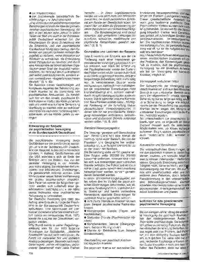 Vorschauseite 2: Ambulante psychiatrische Krankenpflege 1. Teil: Die Bedingungen der gemeindenahen Psychiatrie