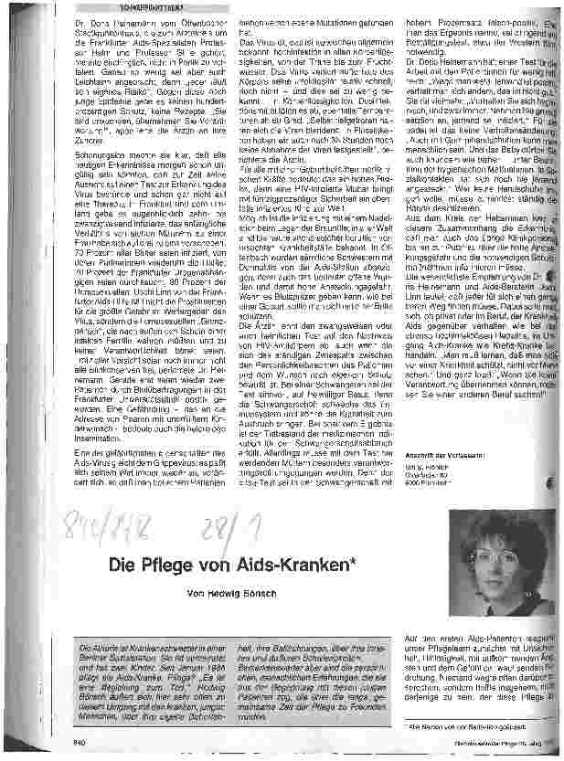 Vorschauseite 2: Menschlich sein kann mann auch mit Gummihandschuhen