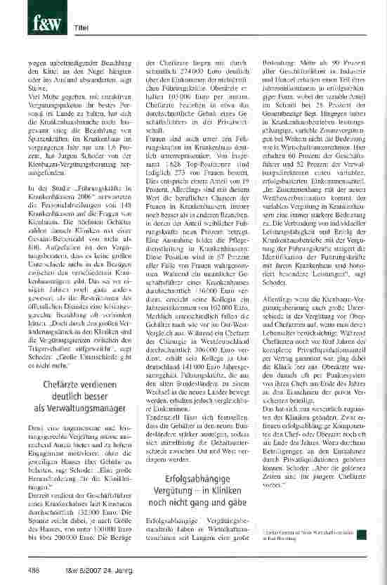 Vorschauseite 3: Kampf um Spitzenpersonal