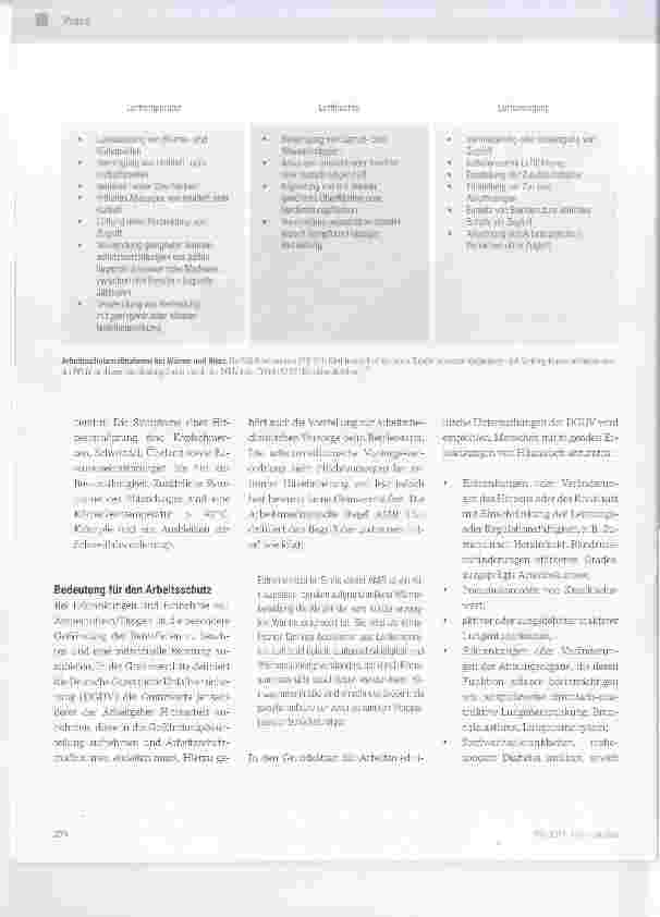 Vorschauseite 3: Arbeit in Wärme und Hitze