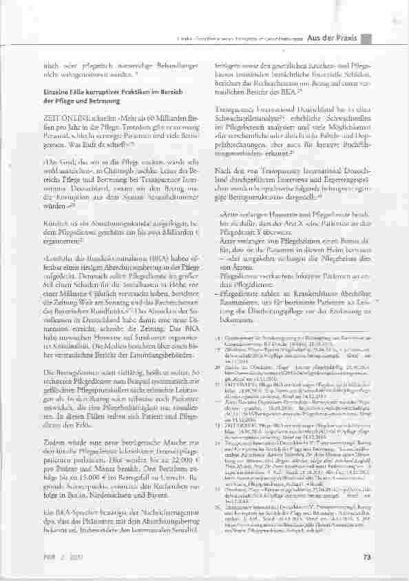 Vorschauseite 4: Compliance versus Korruption im Gesundheitswesen