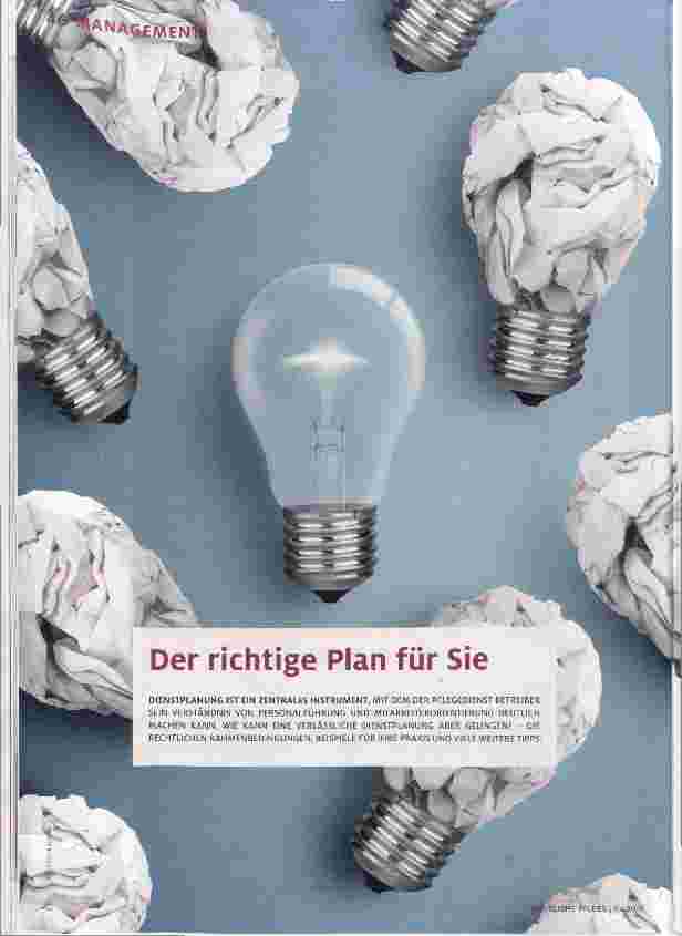 Vorschauseite 1: Der richtige Plan für Sie
