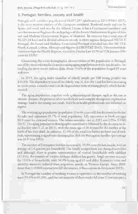 Vorschauseite 3: Familiengesundheitspflege Entwicklung und Implementation in der Primärversorgung in Portugal