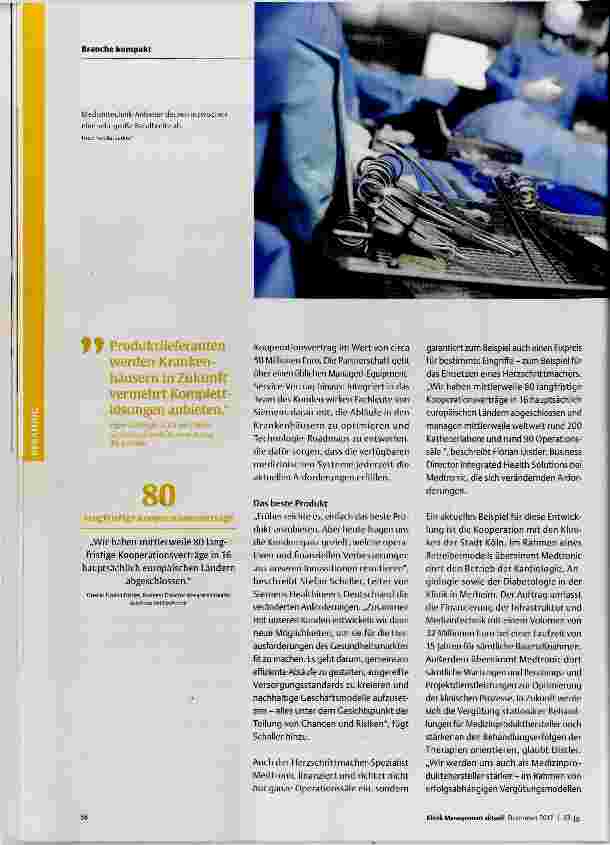 Vorschauseite 2: Strategische Partnerschaften