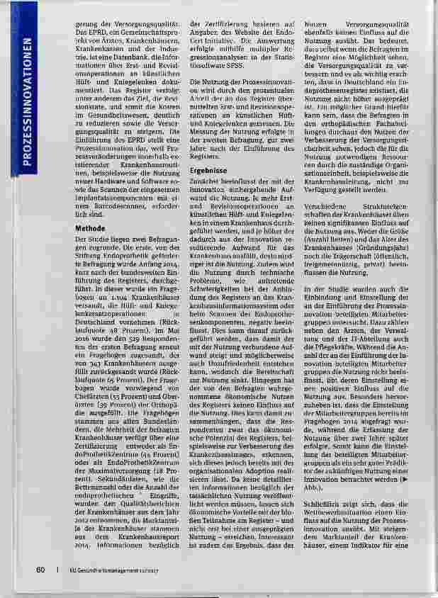 Vorschauseite 2: Steigerung der Versorgungsqualität