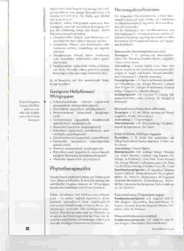 Vorschauseite 3: Phytotherapie bei urologischen Erkrankungen des Mannes