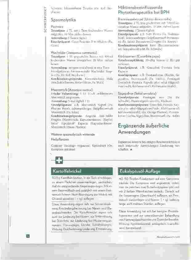 Vorschauseite 5: Phytotherapie bei urologischen Erkrankungen des Mannes