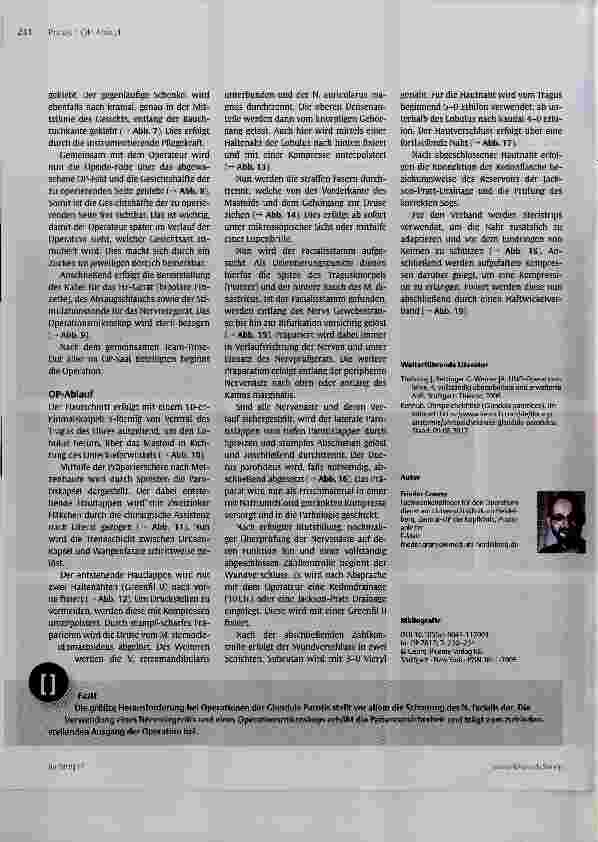 Vorschauseite 5: Laterale Parotidektomie
