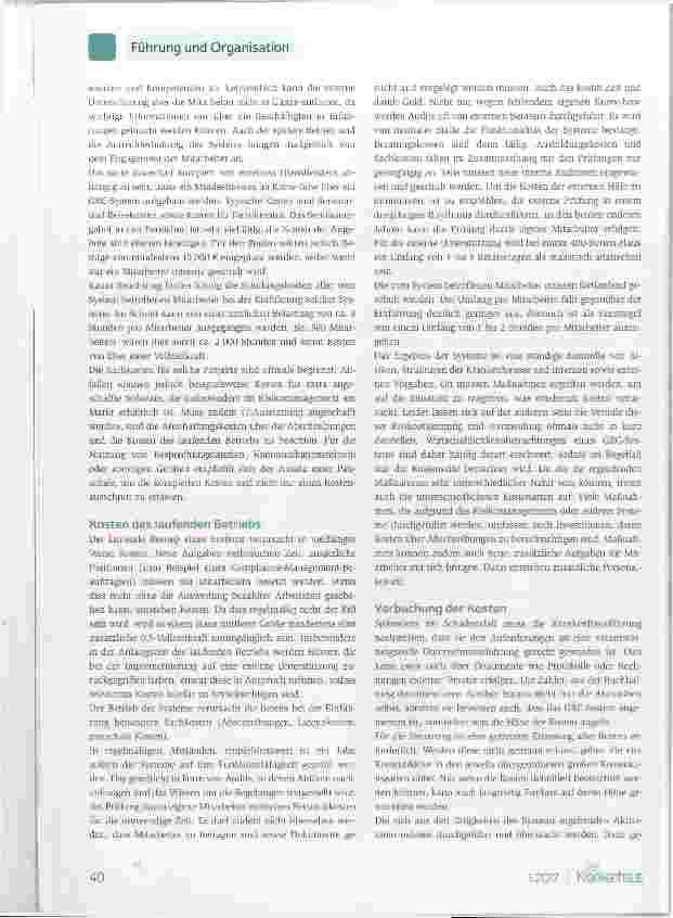 Vorschauseite 3: GRC-Systeme im Krankenhaus