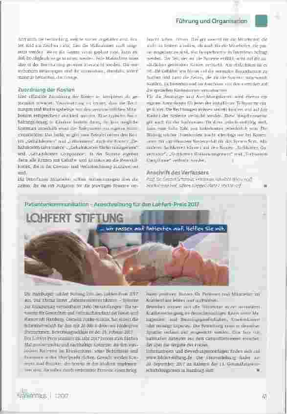 Vorschauseite 4: GRC-Systeme im Krankenhaus