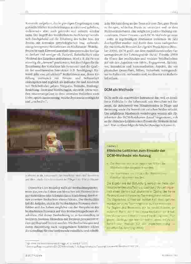 Vorschauseite 2: Dementia Care Mapping