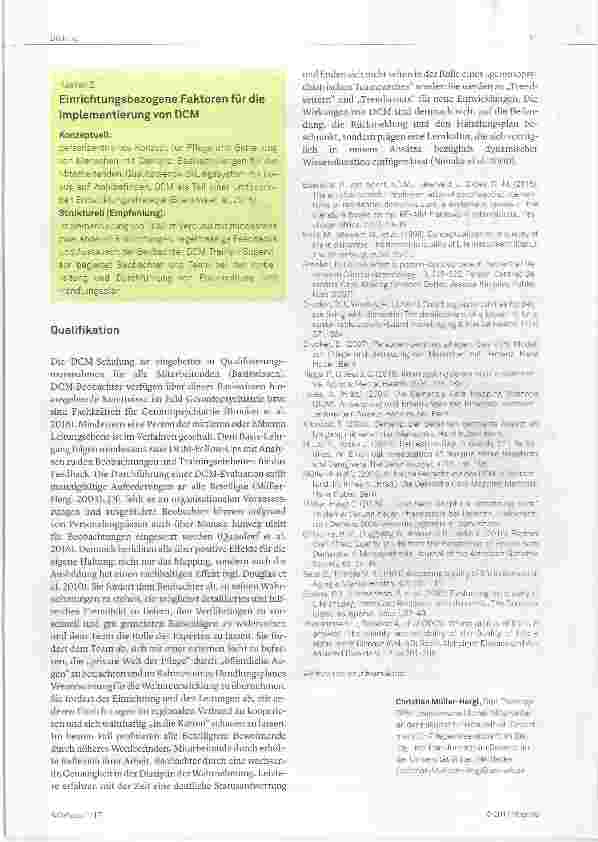 Vorschauseite 3: Dementia Care Mapping