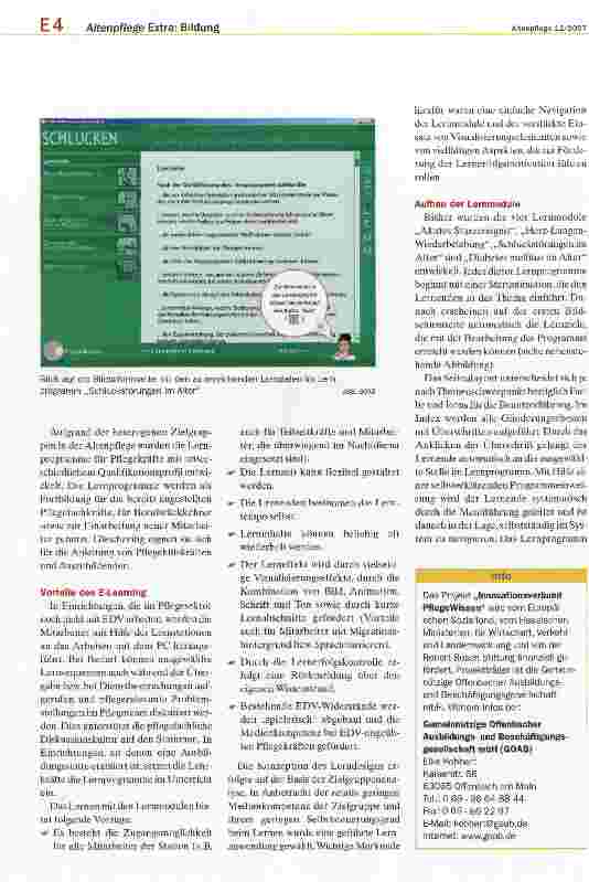 Vorschauseite 2: Lernort Arbeitsplatz