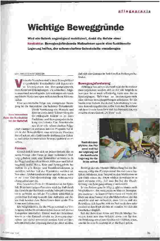 Vorschauseite 1: Wichtige Beweggründe