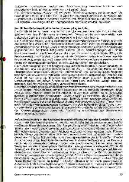 Vorschauseite 2: Emanzipation von der Frauen-Rolle - Voraussetzungen zur Berufsrollen-Emanzipation der Krankenschwester // 2. Teil