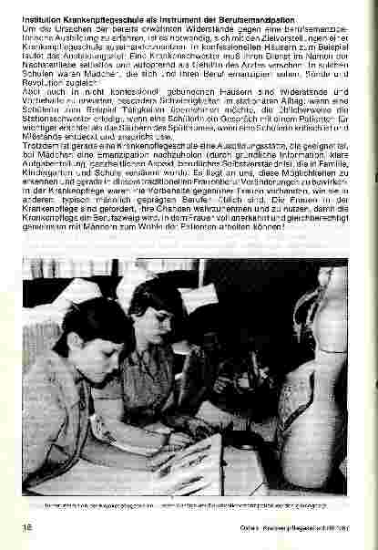 Vorschauseite 3: Emanzipation von der Frauen-Rolle - Voraussetzungen zur Berufsrollen-Emanzipation der Krankenschwester // 2. Teil