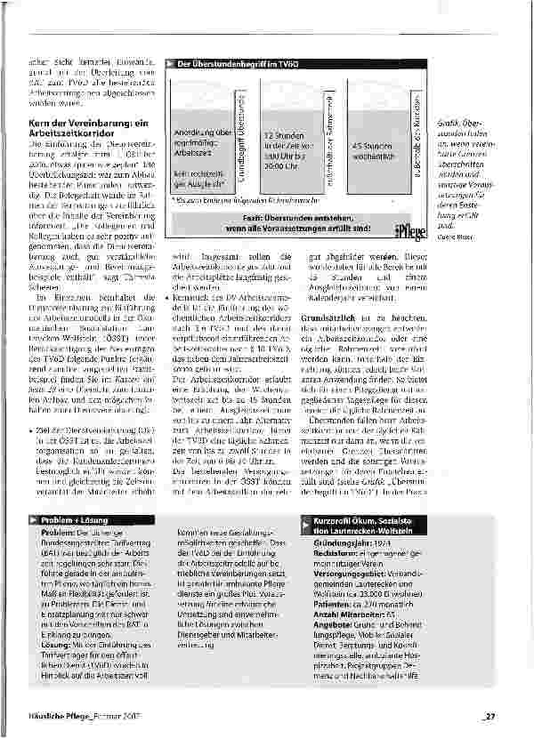 Vorschauseite 2: Arbeitszeiten einvernehmlich gestalten