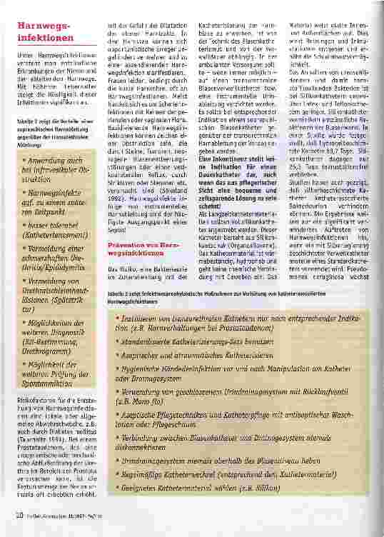 Vorschauseite 3: Infektions-Prävention in der ambulanten Pflege