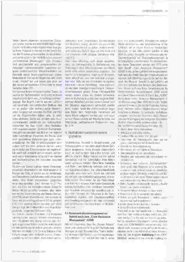 Vorschauseite 3: Kommunikation in Notfallteams