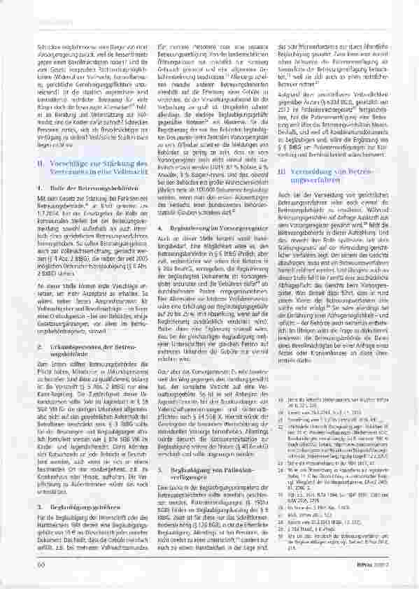 Vorschauseite 2: Sachgerechte Stärkung der Vorsorgevollmacht Aber wie?