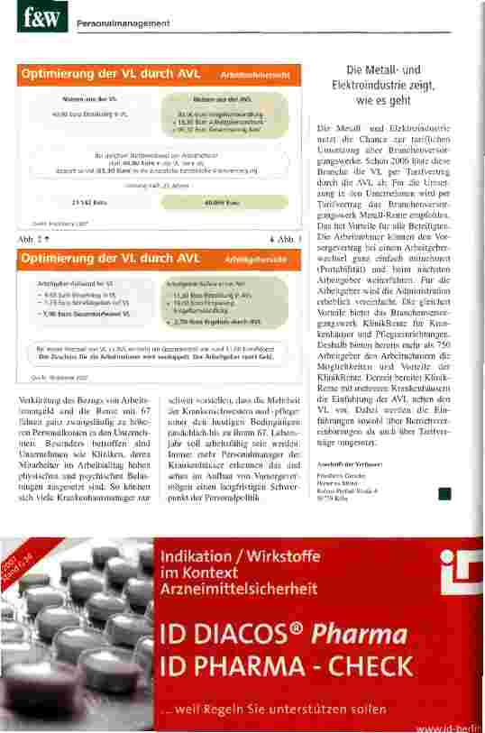 Vorschauseite 3: Geringere Kosten und mehr Vorsorge für die Mitarbeiter