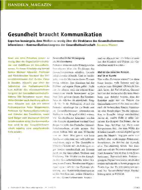Vorschauseite 1: Wann kommt McPhysio?