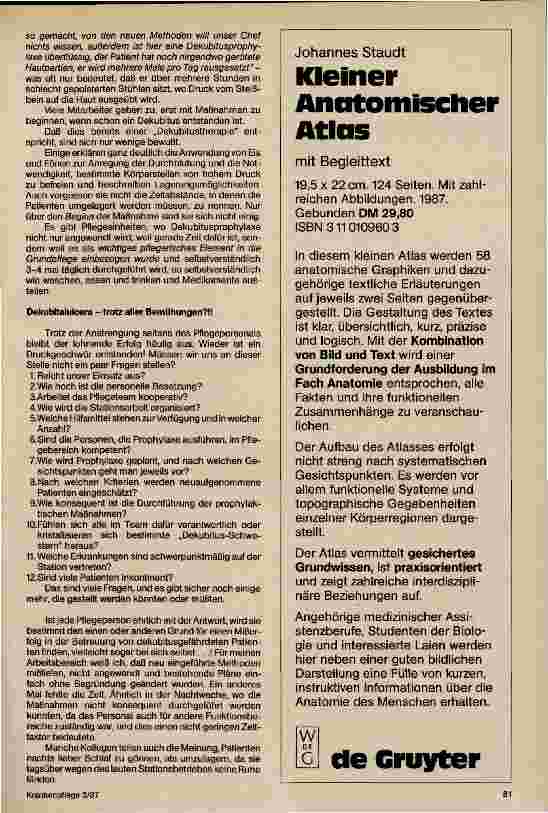 Vorschauseite 4: Effektivität der Dekubitusprophylaxe
