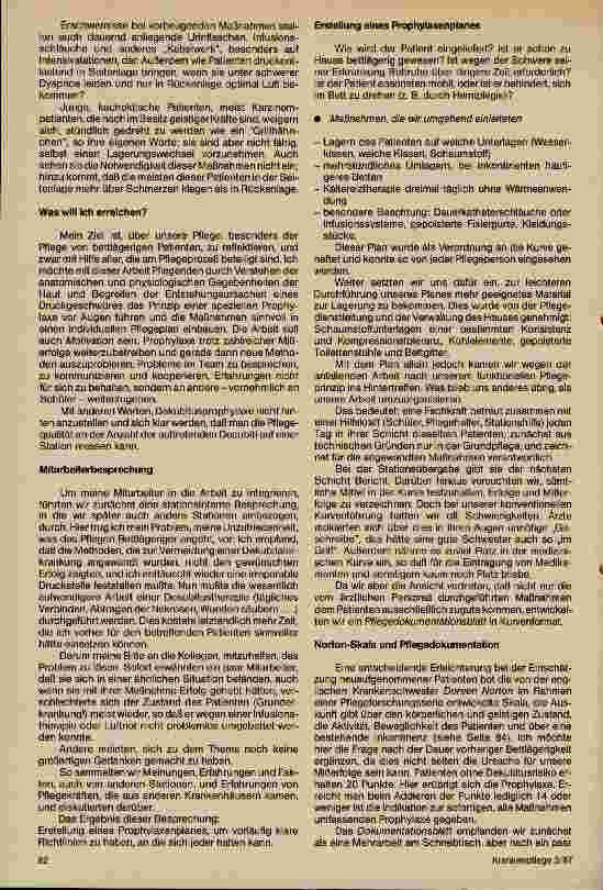 Vorschauseite 5: Effektivität der Dekubitusprophylaxe