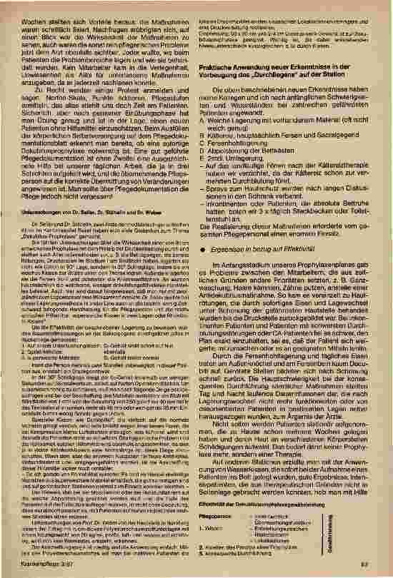 Vorschauseite 6: Effektivität der Dekubitusprophylaxe
