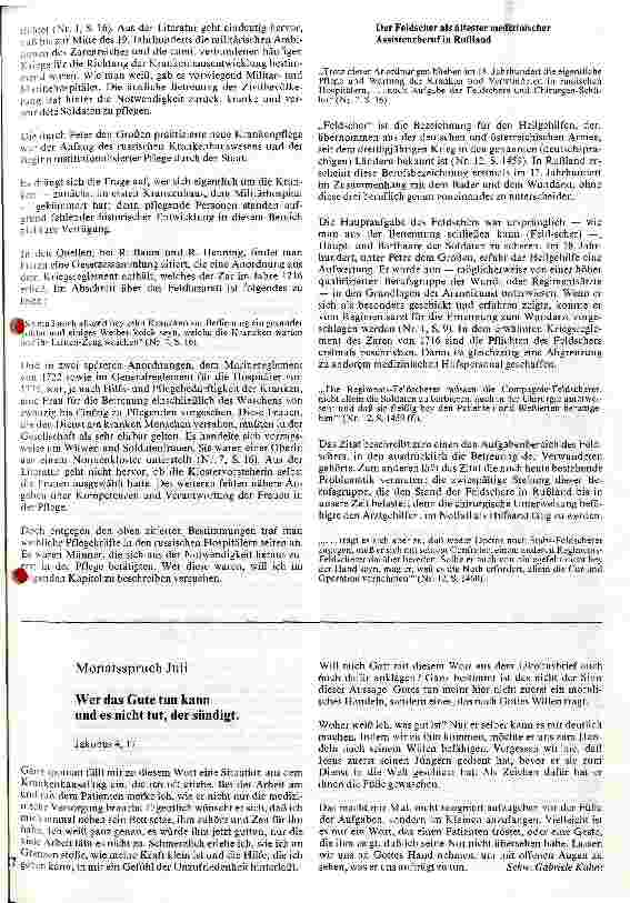 Vorschauseite 2: Die Krankenpflegeausbildung in der UdSSR