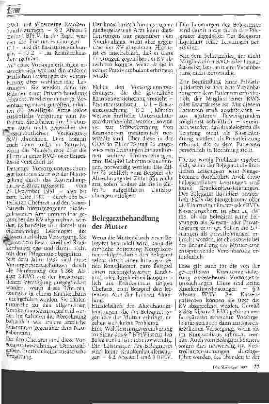 Vorschauseite 2: Untersuchung und Behandlung von Neugeborenen Ärztliches Liquidationsrecht II