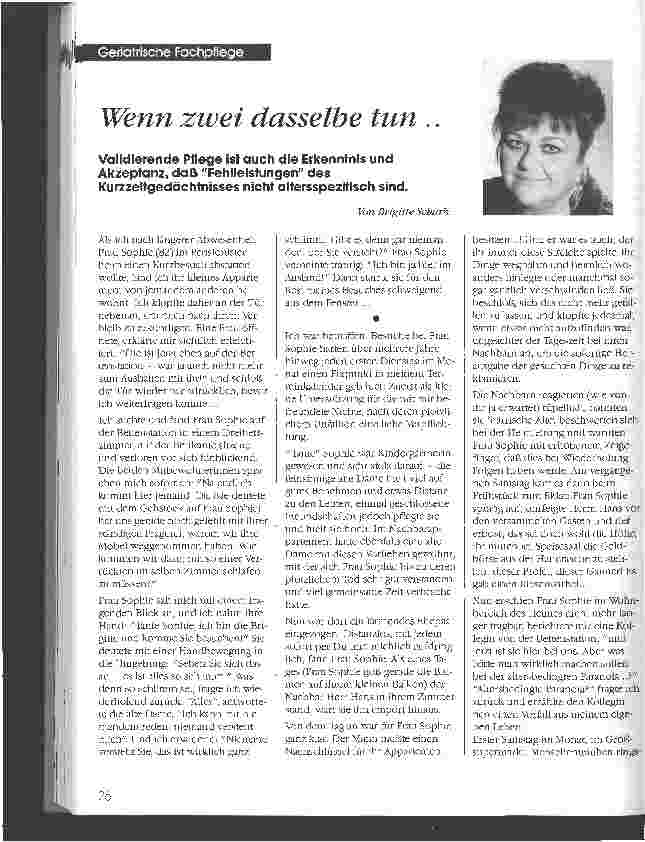 Vorschauseite 1: Wenn zwei dasselbe tun. .