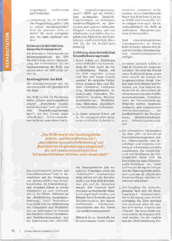 Vorschauseite 3: Ziel: Gesund im Beruf